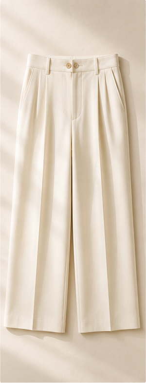 dsl style 02 ivory trousers